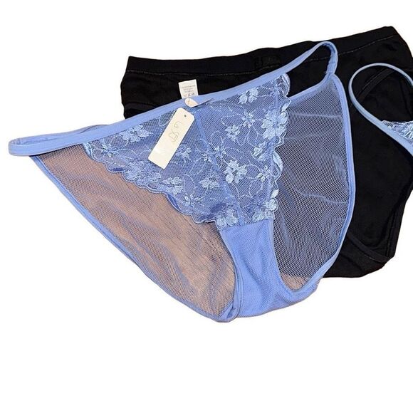 NWT La Senza XL Underwear And xtra panties, thong, high leg brief lace, no show - Picture 3 of 4